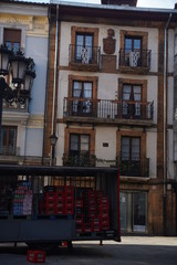  OvIedo. Building in the Historical city of Asturias,Spain.
