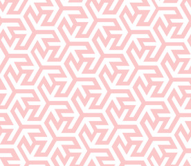 Cube line seamless repeat pattern background