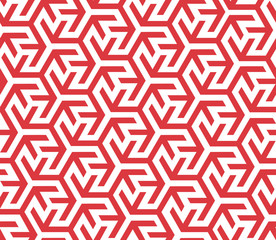 Cube line seamless repeat pattern background