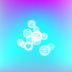 Social media marketing, Communication networking