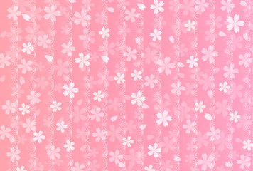 桜　和柄　年賀状　背景