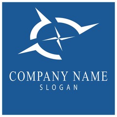 Compass Logo Template vector icon