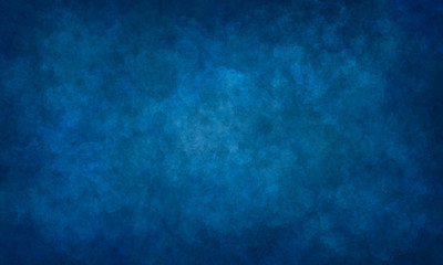 Fototapeta na wymiar Abstract blue deep saturated grunge background. Backdrop for banners, cards