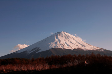 mount fuji in japan
