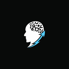 Abstract People Computer And Technology Logo Vector