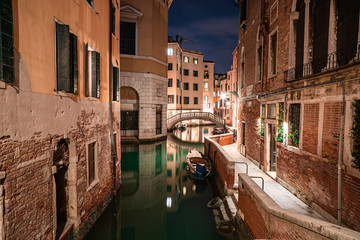 canal in venice italy