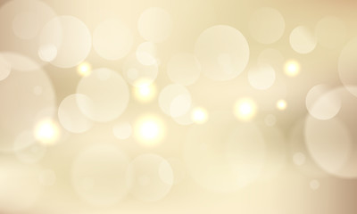 Bokeh Abstract Gold Light Background