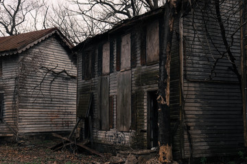 Fototapeta na wymiar Abandon House