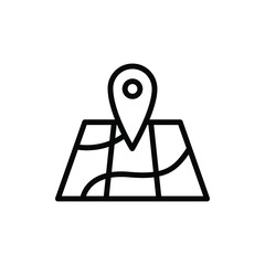 Map icon design template