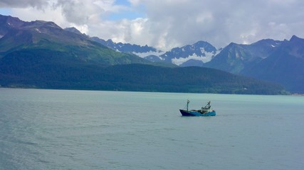 Summer views from Seward, Alaska 