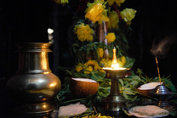 Onam festival in south india 