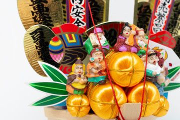 Obraz premium 七福神,開運,年末年始,神社,日本,神,12月,１月,