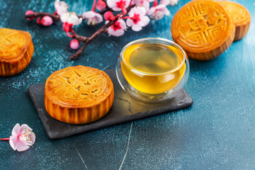 Mid autumn festival background