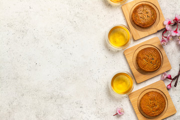 Mid autumn festival background