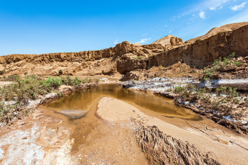 Dry river bed, drought, lack of water