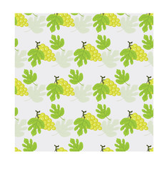 seamless patterns with grapes are perfect for baby clothes, kids, fabrics, gift wrapping and much more.