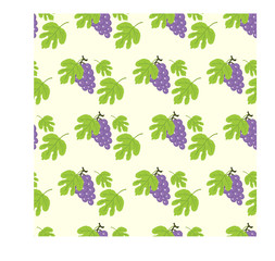 seamless patterns with grapes are perfect for baby clothes, kids, fabrics, gift wrapping and much more.