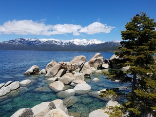 Lake Tahoe in the Spring