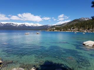 Lake Tahoe in the Spring