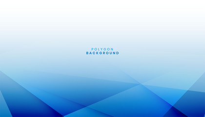 abstract modern blue polygon shape background