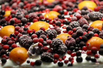 Preparation of fruit cake