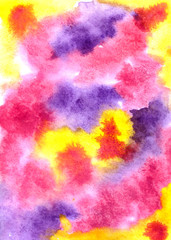 Colorful drawing paper texture bright banner