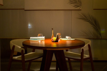 Interior from a restaurant in Spain