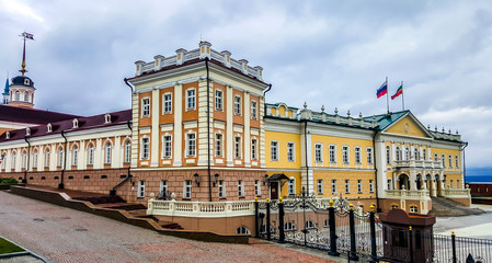 The northern housing of the Artillery Court in Kazan Kremlin, Russia