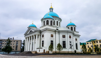 Fototapeta na wymiar Kazan cathedral in Kazan, Tatarstan, Russia