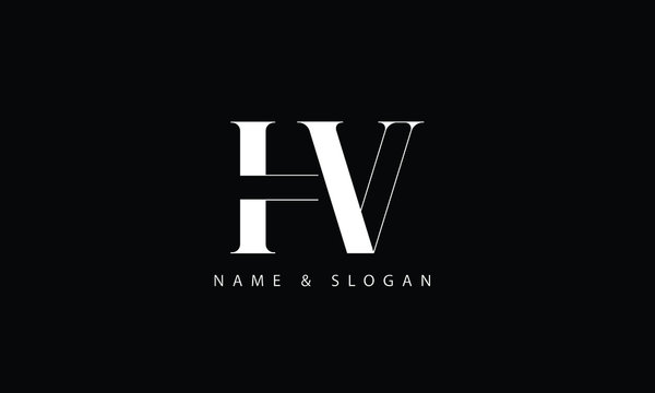 Wedding Monogram HV | Branding & Logo Templates ~ Creative Market