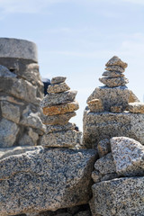 中央アルプス・木曽駒ヶ岳 山頂のケルン