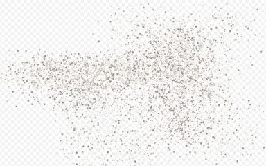 Silver Dot Modern Transparent Background. Art 