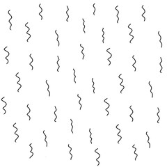 winding lines texture line on white background