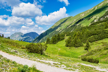 Hahntenjoch near Imst in Tirol Austria, Europe