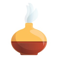 Lamp diffuser icon. Cartoon of lamp diffuser vector icon for web design isolated on white background