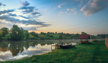 Fototapeta premium Summer landscape