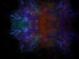 Imaginatory fractal background Image