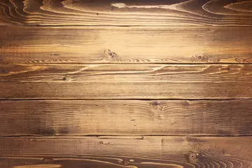 Fotobehang old wooden plank board background as texture © Sergii Moscaliuk