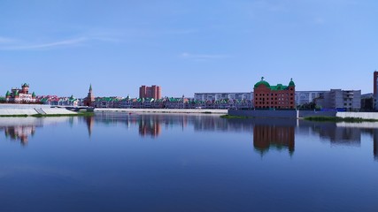 view of the kremlin in moscow