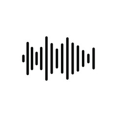 Sound graphic icon template