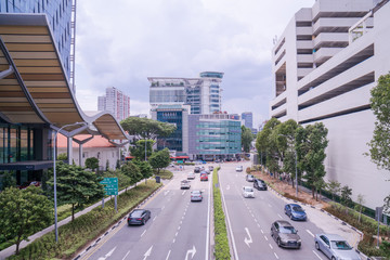 13 October 2019, Singapore, Singapore: Spacey Traffic at Singapore.