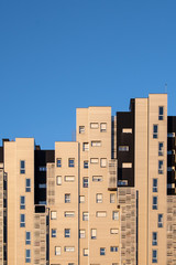 Buildings and blue sky