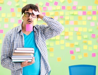 Student with many conflicting priorities