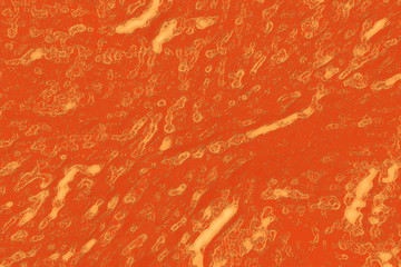 Rough orange creative design background of Lush Lava color trending in 2020, gradient background - CG illustration