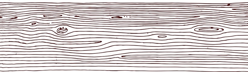 Wood texture. Wooden plank. Board. Outline hand drawing. Isolated vector objects on a white background. A sketch with a felt-tip pen, ink on paper. - obrazy, fototapety, plakaty