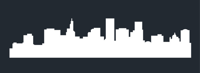 Saint Paul, Minnesota (city silhouette)