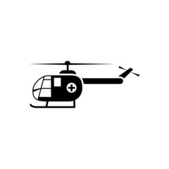 Rescue transportation icon design template