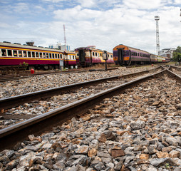Obraz premium Railway station