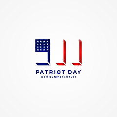 World Patriot Day Vector Design Illustration For Celebrate Moment