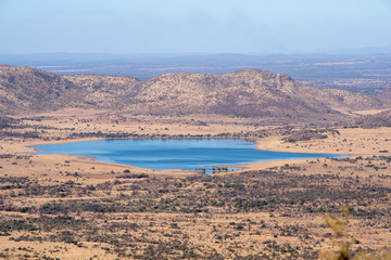 Winter landscape of the south african bush.